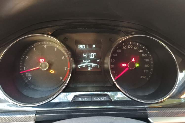 Used Volkswagen C-TREK 2018 1.5L Automatic Comfort Model Instrument Cluster