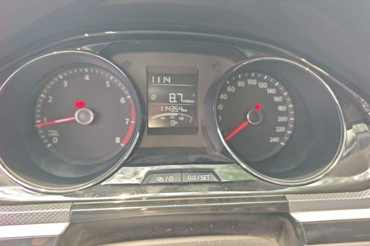 Used Volkswagen C-TREK 2018 1.5L Manual Comfort Model Instrument Cluster