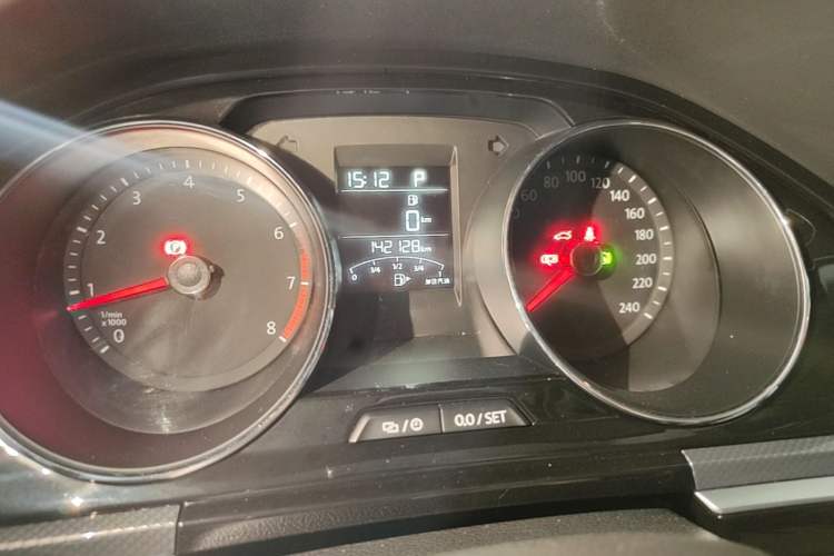 Used Volkswagen C-TREK 2018 1.5L Automatic Comfort Model Instrument Cluster