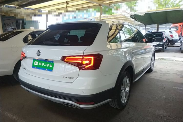 Used Volkswagen C-TREK 2018 1.5L Automatic Comfort Model Rear Right 45 Deg