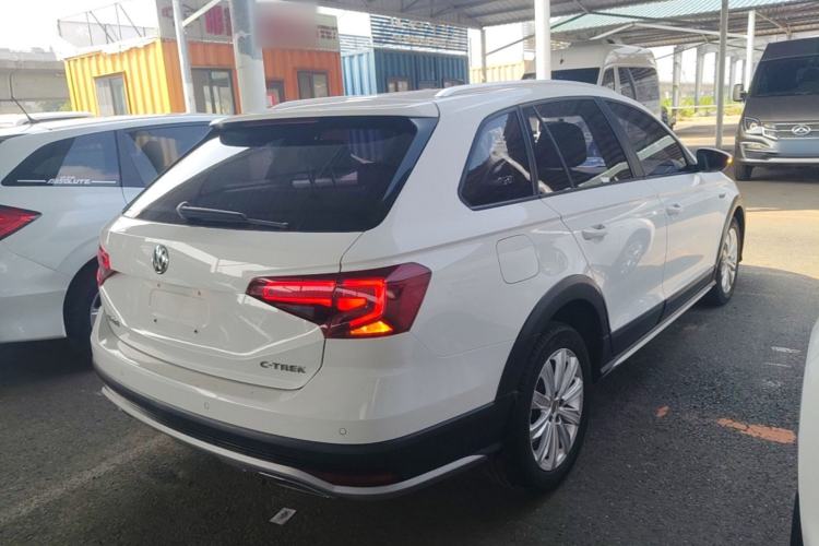 Used Volkswagen C-TREK 2018 1.5L Automatic Fashion Model Rear Right 45 Deg