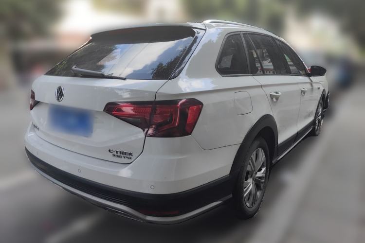 Used Volkswagen C-TREK 2018 230TSI DSG Comfort Model Rear Right 45 Deg