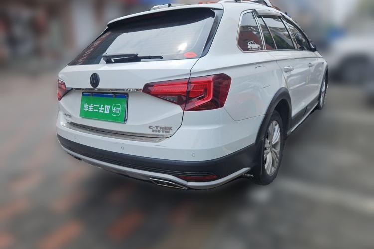 Used Volkswagen C-TREK 2018 1.5L Automatic Comfort Model Rear Right 45 Deg