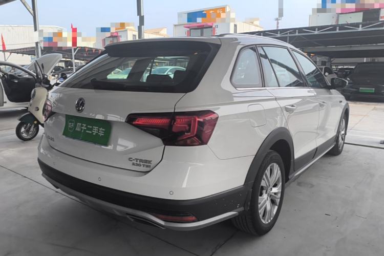 Used Volkswagen C-TREK 2018 230TSI DSG Comfort Model Rear Right 45 Deg