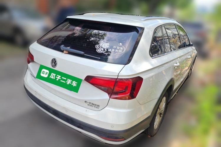 Used Volkswagen C-TREK 2018 230TSI DSG Comfort Model Rear Right 45 Deg