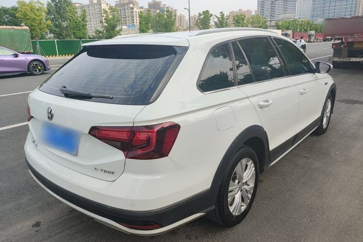 Used Volkswagen C-TREK 2018 1.5L Automatic Comfort Model Rear Right 45 Deg