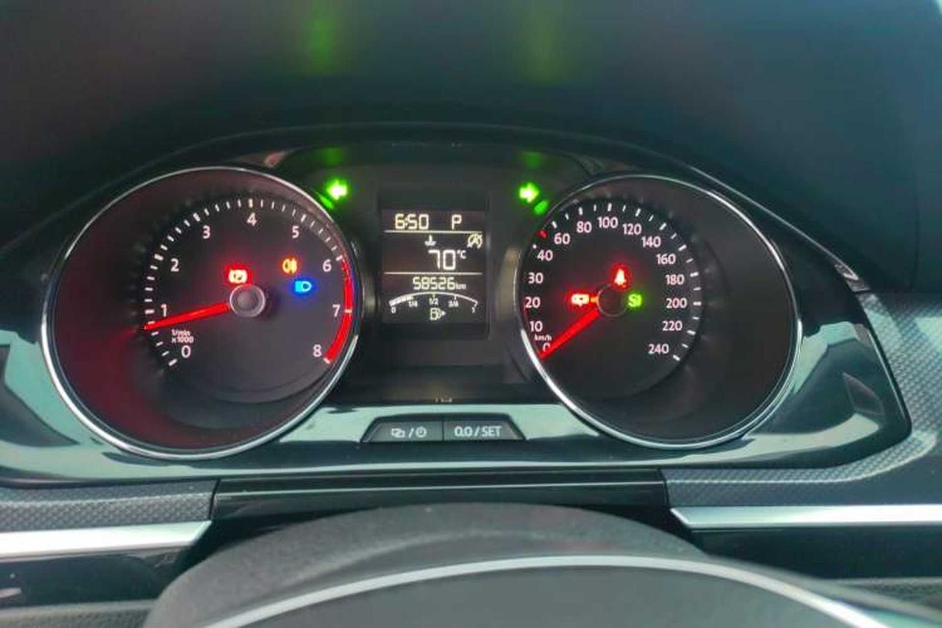 Used Volkswagen C-TREK 2018 230TSI DSG Comfort Model Instrument Cluster