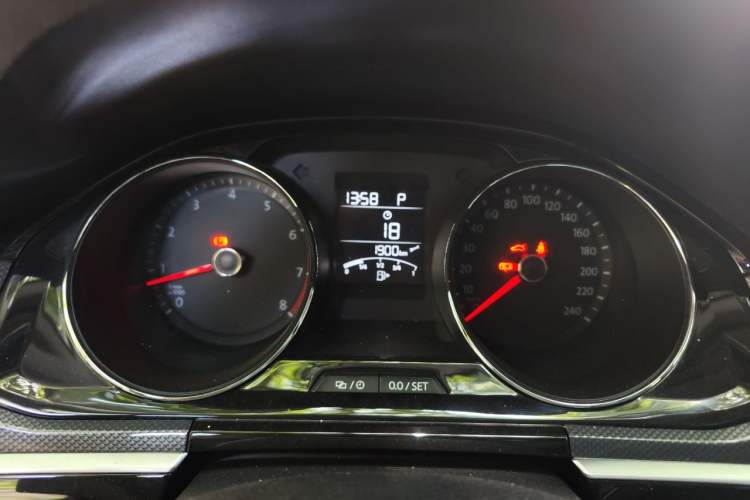 Used Volkswagen C-TREK 2020 1.5L Automatic Comfort Model Instrument Cluster