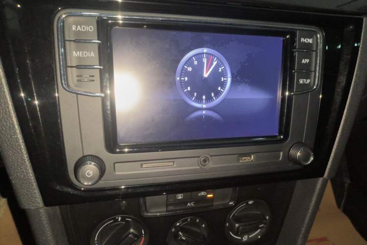 Used Volkswagen C-TREK 2020 1.5L Automatic Comfort Model Audio And AC Panel