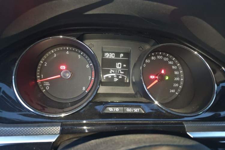 Used Volkswagen C-TREK 2020 1.5L Automatic Comfort Model Instrument Cluster