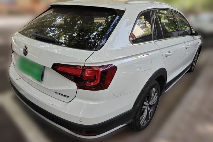 Used Volkswagen C-TREK 2020 1.5L Automatic Comfort Model Rear Right 45 Deg
