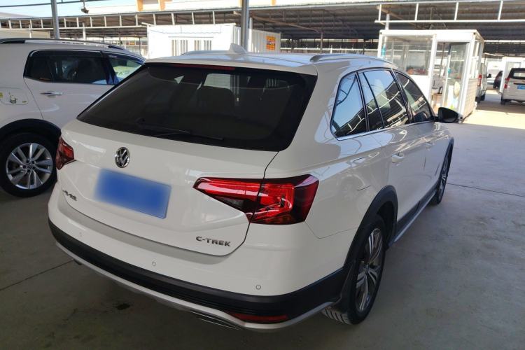 Used Volkswagen C-TREK 2020 1.5L Automatic Comfort Model Rear Right 45 Deg