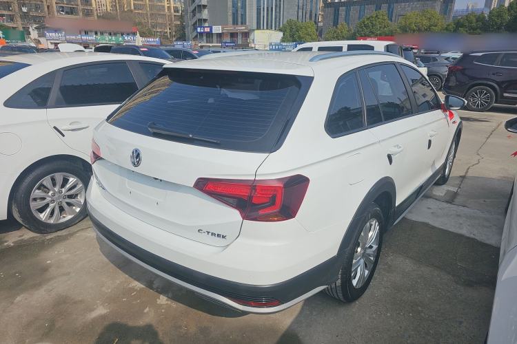 Used Volkswagen C-TREK 2020 1.5L Automatic Fashion Edition Rear Right 45 Deg