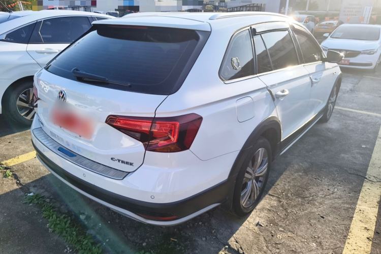Used Volkswagen C-TREK 2020 1.5L Automatic Comfort Model Rear Right 45 Deg