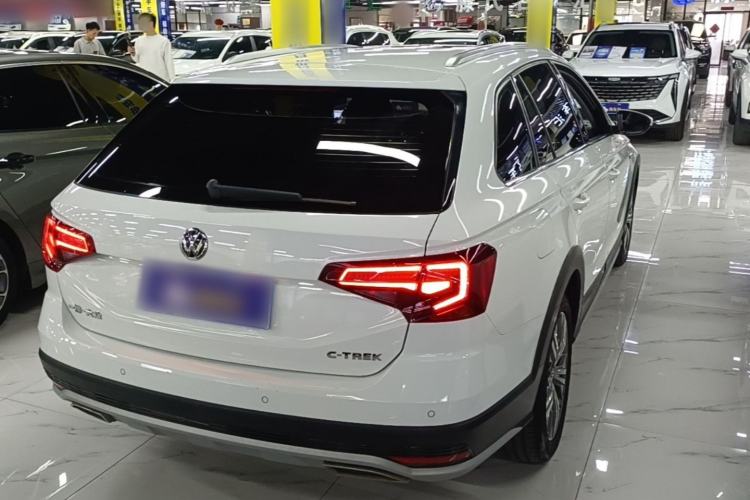 Used Volkswagen C-TREK 2020 1.5L Automatic Comfort Model Rear Right 45 Deg