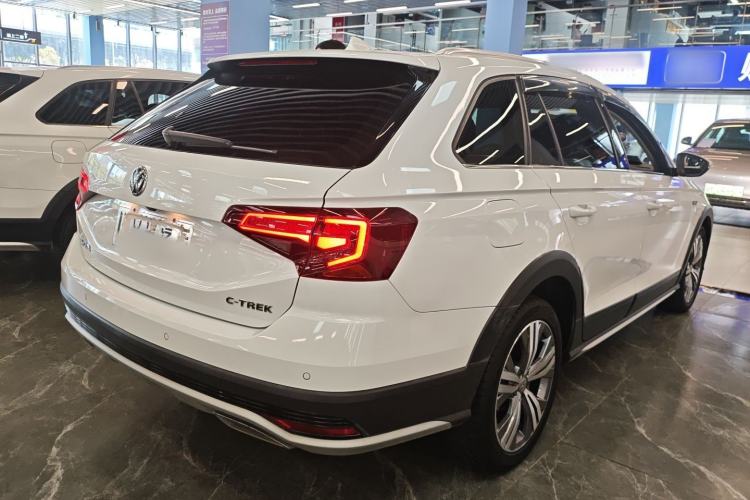 Used Volkswagen C-TREK 2020 1.5L Automatic Comfort Model Rear Right 45 Deg