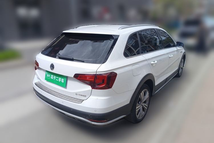 Used Volkswagen C-TREK 2020 1.5L Automatic Comfort Model Rear Right 45 Deg
