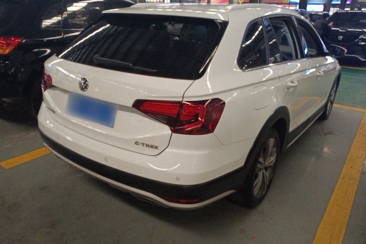 Used Volkswagen C-TREK 2020 1.5L Automatic Comfort Model Rear Right 45 Deg