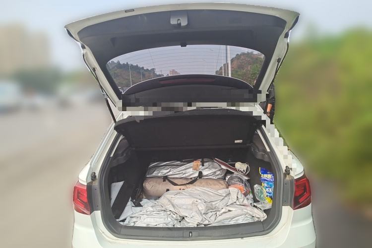 Used Volkswagen C-TREK 2020 1.5L Automatic Fashion Edition Trunk