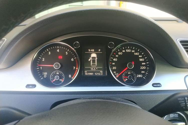 Used Volkswagen CC 2011 1.8TSI Luxury Model Instrument Cluster