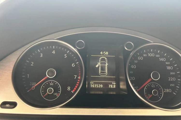 Used Volkswagen CC 2011 2.0 TSI Ultimate Edition Odometer Close Up