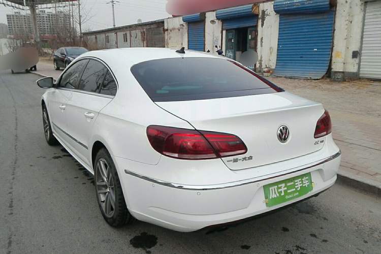 Used Volkswagen CC 2013 1.8TSI Luxury Model Rear Left 45 Deg