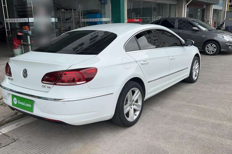Used Volkswagen CC 2013 1.8TSI Prestige Model Rear Right 45 Deg