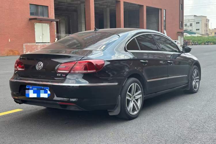 Used Volkswagen CC 2015 1.8TSI Luxury Model Rear Right 45 Deg