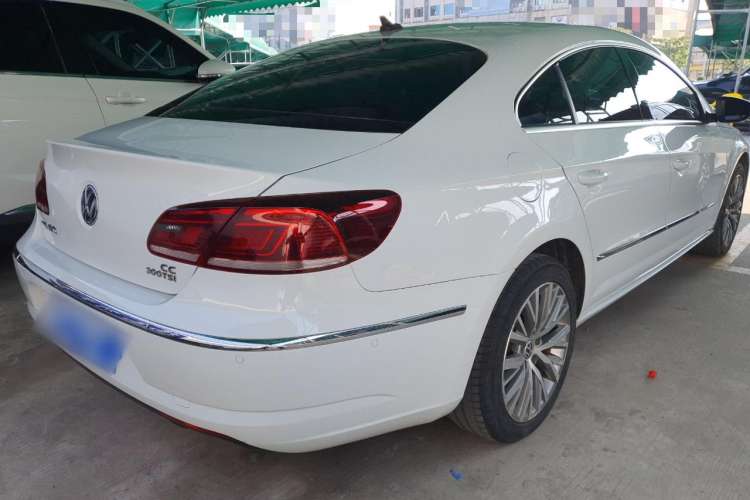 Used Volkswagen CC 2018 1.8TSI Luxury Model Rear Right 45 Deg