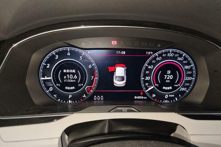 Used Volkswagen CC 2019 380TSI Yeyan Edition China V Standard Instrument Cluster