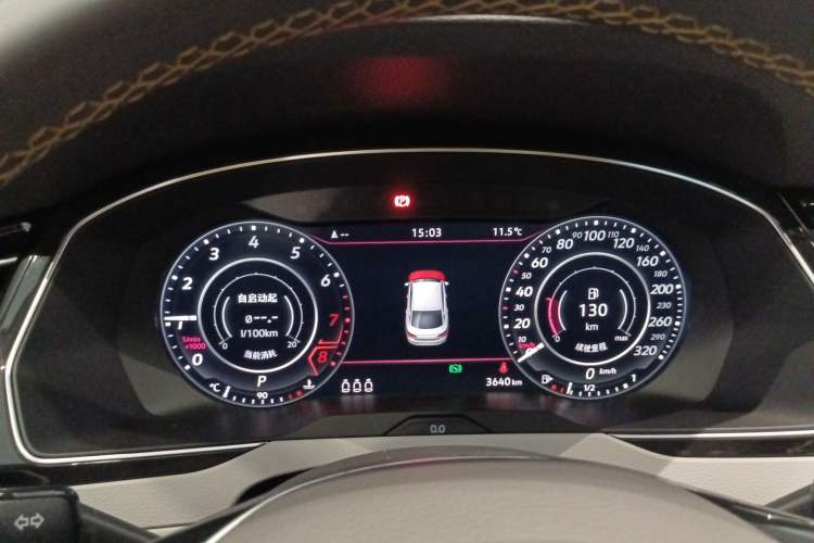 Used Volkswagen CC 2019 380TSI Yeyan Edition China V Standard Instrument Cluster