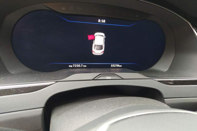 Used Volkswagen CC 2019 330TSI Glamour Edition China V Standard Odometer Close Up