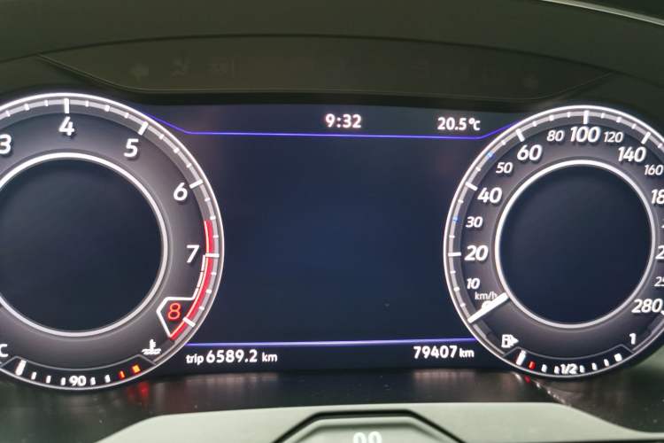 Used Volkswagen CC 2019 380TSI Glamour Edition China V Standard Odometer Close Up