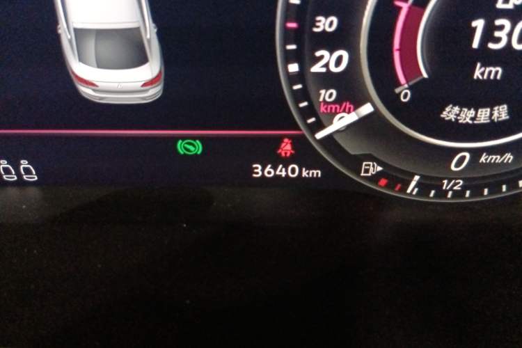 Used Volkswagen CC 2019 380TSI Yeyan Edition China V Standard Odometer Close Up