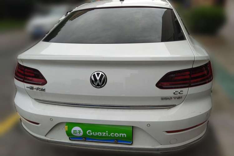 Used Volkswagen CC 2019 330TSI Glamour Edition China V Standard Rear