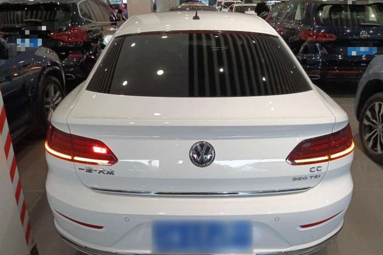Used Volkswagen CC 2019 380TSI Yeyan Edition China V Standard Rear
