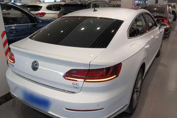 Used Volkswagen CC 2019 380TSI Yeyan Edition China V Standard Rear Right 45 Deg