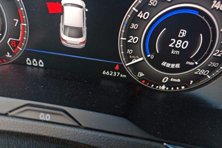 Used Volkswagen CC 2019 380TSI Glamour Edition China V Standard Odometer Close Up