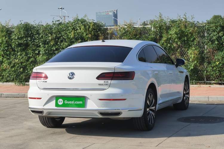 Used Volkswagen CC 2020 330TSI Glamour Edition China VI Standard Rear Right 45 Deg