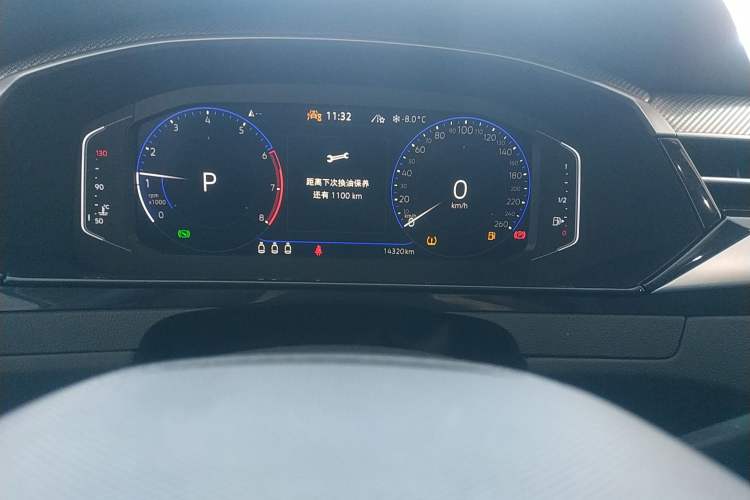 Used Volkswagen CC 2021 380TSI Striking Edition Odometer Close Up