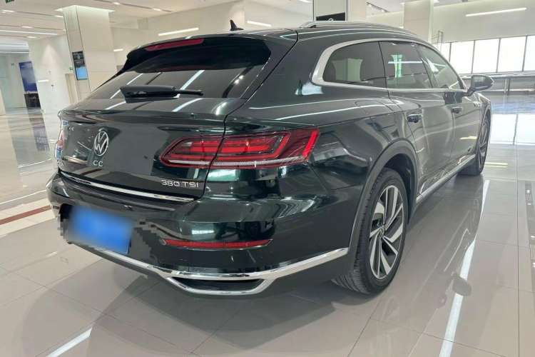Used Volkswagen CC 2021 Estate Car 380TSI Vizion Edition Rear Right 45 Deg