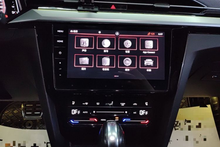 Used Volkswagen CC 2021 380TSI Striking Edition Audio And AC Panel