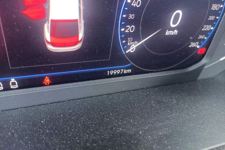 Used Volkswagen CC 2021 380TSI Striking Edition Odometer Close Up