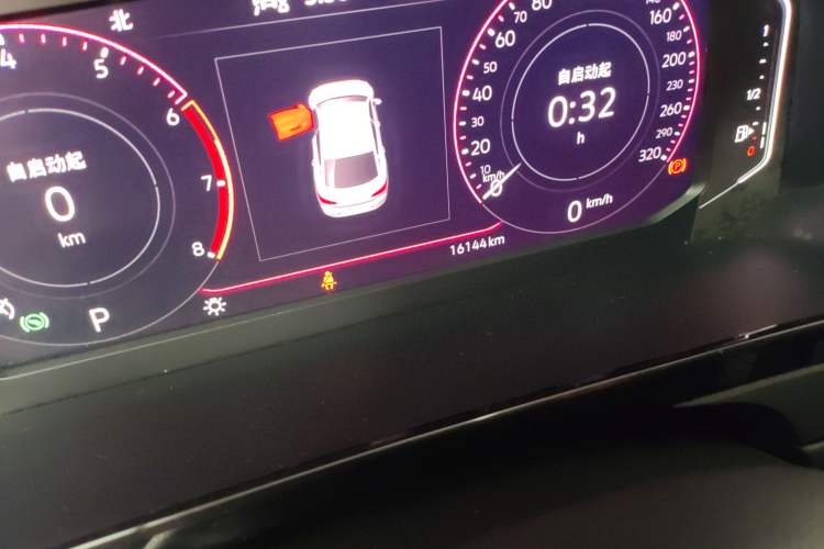 Used Volkswagen CC 2021 380TSI Striking Edition Odometer Close Up
