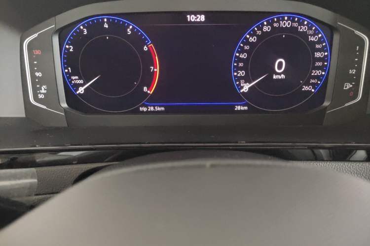 Used Volkswagen CC 2021 380TSI Striking Edition Odometer Close Up