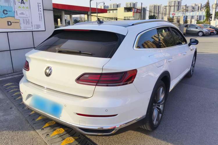 Used Volkswagen CC 2021 Estate Car 380TSI Vizion Edition Rear Right 45 Deg
