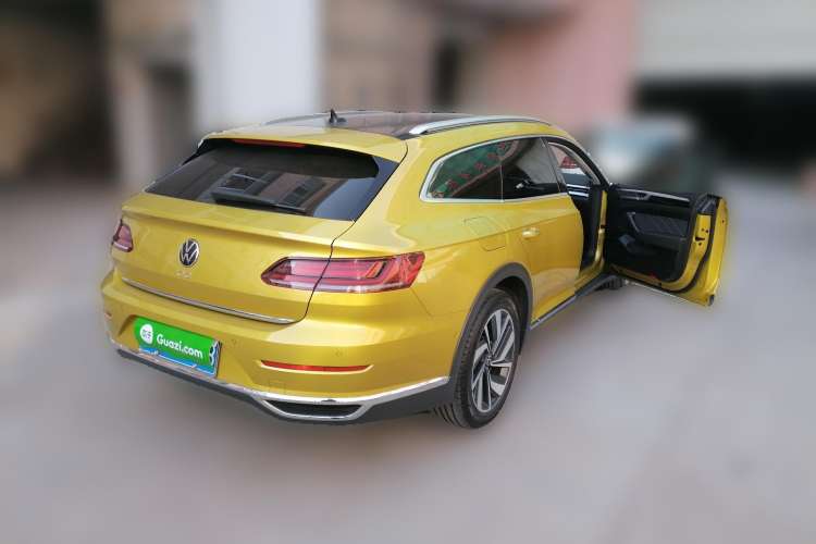Used Volkswagen CC 2021 Estate Car 380TSI Vizion Edition Rear Right 45 Deg