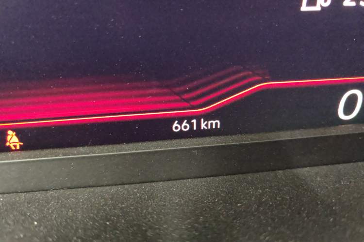 Used Volkswagen CC 2023 380TSI Striking Edition Odometer Close Up