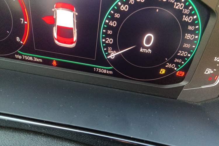 Used Volkswagen CC 2023 330TSI Ignite Edition Odometer Close Up