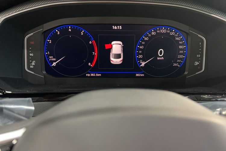 Used Volkswagen CC 2023 380TSI Striking Edition Odometer Close Up